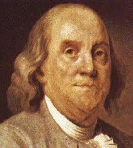 When Benjamin Franklin Died