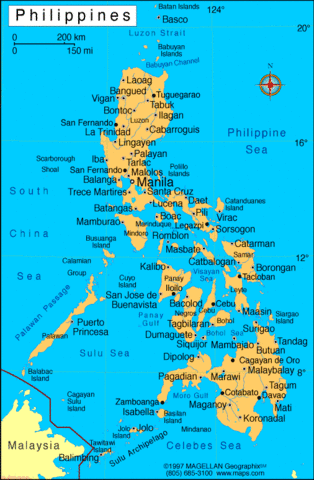 The Philippines become independent