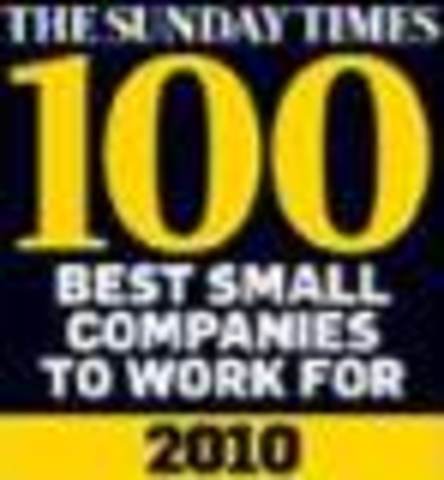 Sunday Times Best Companies to Work For Listing