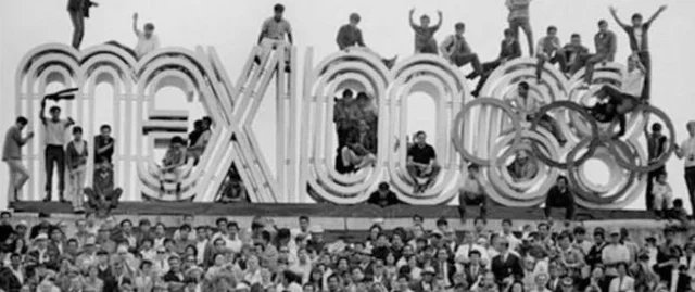 Los Juegos Olímpicos de México.