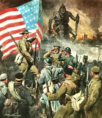 Gli Stati Uniti entrano in guerra