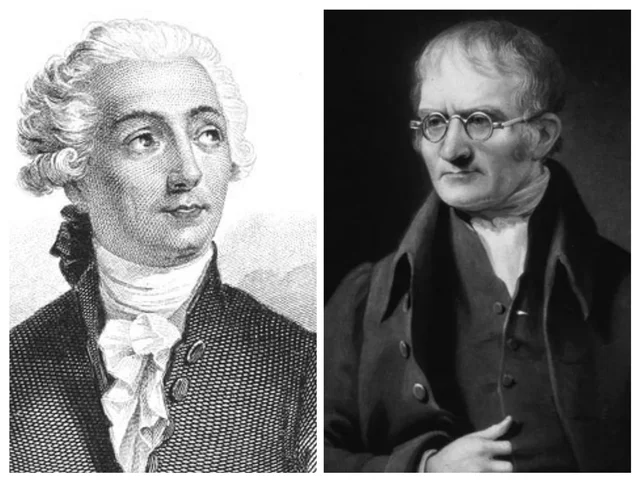 Lavoisier y John Dalton