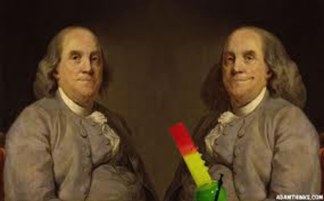 Benjamin Franklin brother made the second newpaper ever.