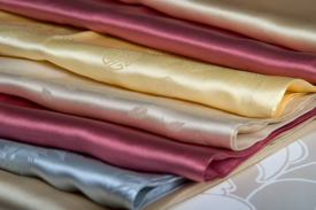 silk becomes the fabric of the wealthy