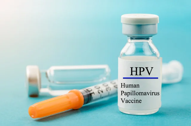 Vacuna contra el virus del papiloma humano.