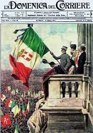 L'Italia entra nella guerra al fianco di Francia,Gran Bretagna e Russia