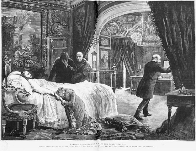 Muere Alfonso XII