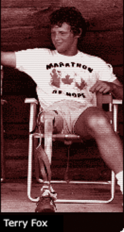 terry fox discovered his leg needed to be amputated