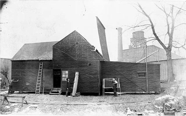 Edison's Black Maria Film Studio