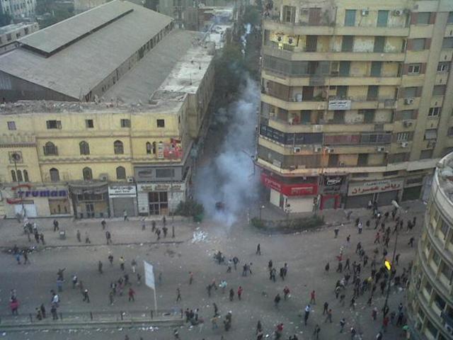 Military Attacks Demonstrators