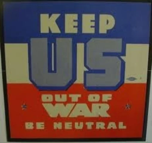 U.S. Proclaims Neutrality