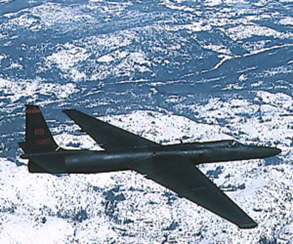 U-2 plane shot down over USSR