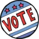 Voting clipart vote button 9