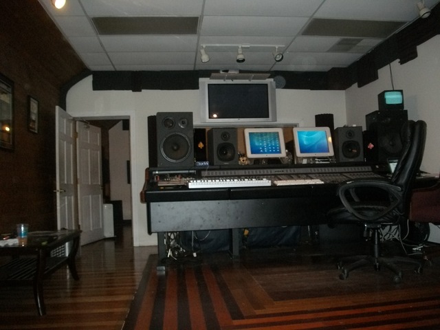 Got a job working as a recording engineer