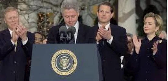 Bill Clinton Impeached by the House of Representatives