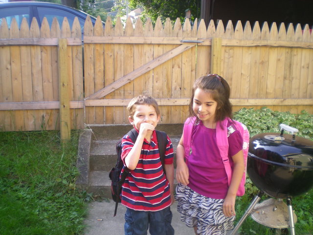 My first day of Kindergarten