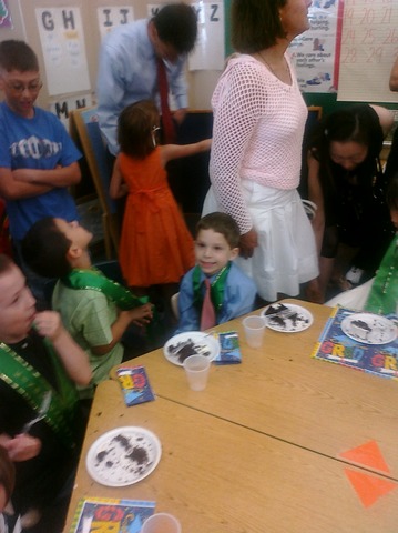 Today I graduated kindergarten