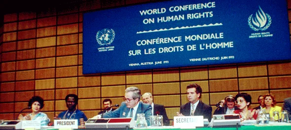 CONFERENCIA MUNDIAL SOBRE LOS DERECHOS HUMANOS EN VIENA