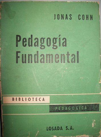 JONAS COHN (FILOSOFIA CULTURAL DE LOS VALORES)