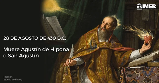 MUERTE DE SAN AGUSTÍN.