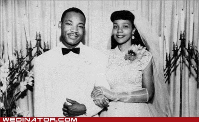 He  married Coretta Scott