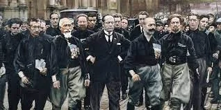 MARCHA A ROMA (acción del PNF)