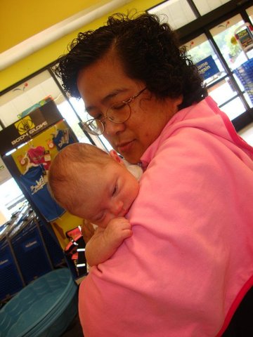 Met my Aunts Patti and Cindi