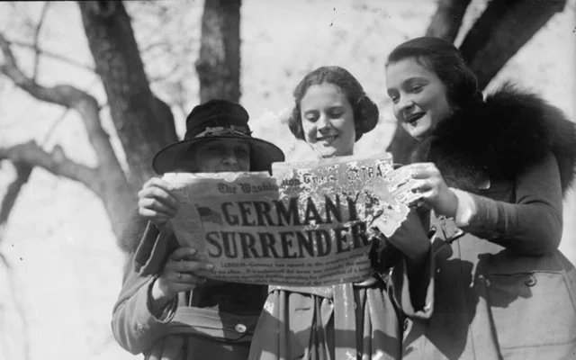 End of WW1
