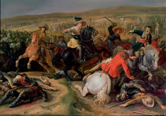 Gustav den andre adolf stupar i trettigåriga kriget vad Lutzen