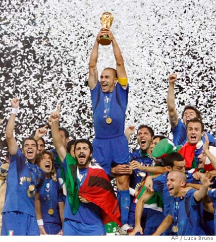 Italy wins thier 4th FIFA world cup