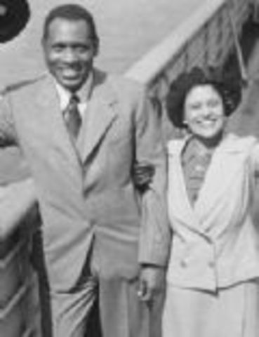 Robeson marries