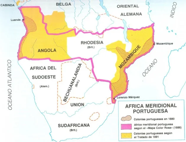 Crisis mapa rosa