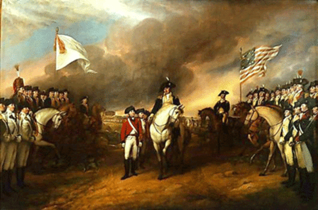 Surrender at Yorktown