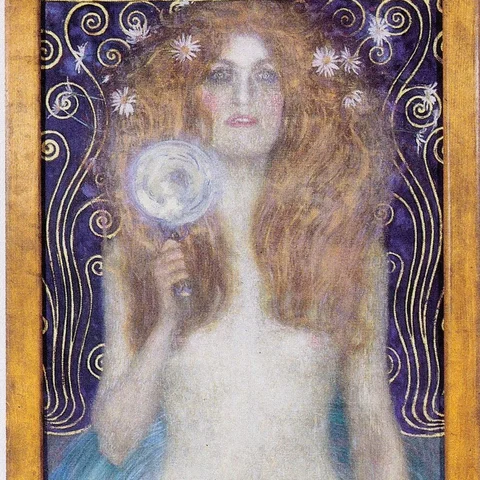 Klimt dipinge Nuda Veritas
