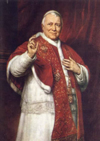 Pius IX becomes Pope