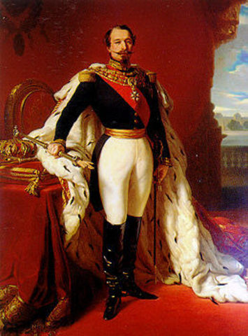 Napoleon III becomes French emperor