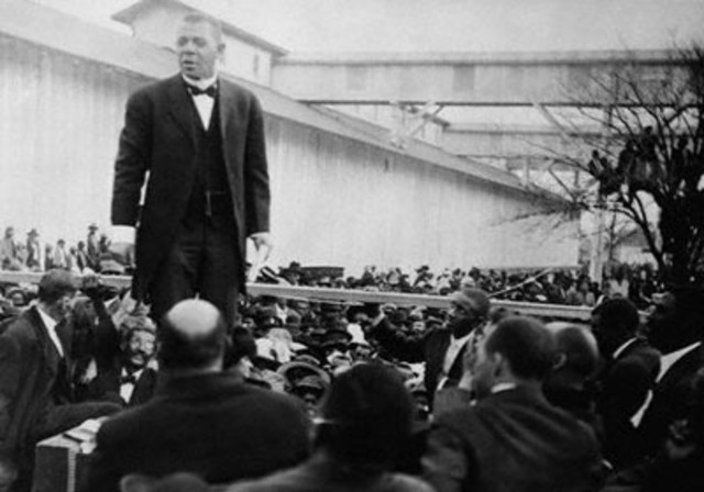 Booker becomes a teacher at Hampton