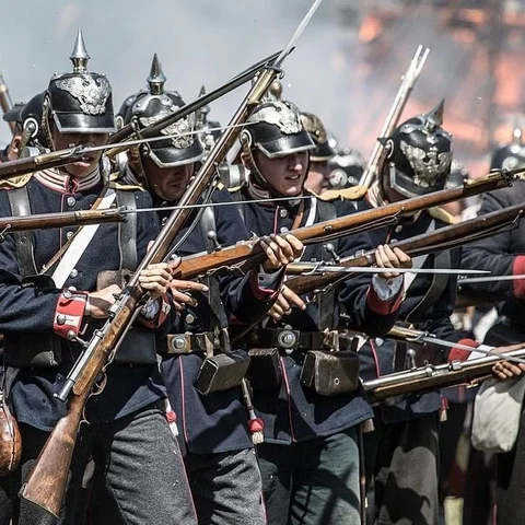 Guerra contra Austria. ( alemania ) 1866 - 1869