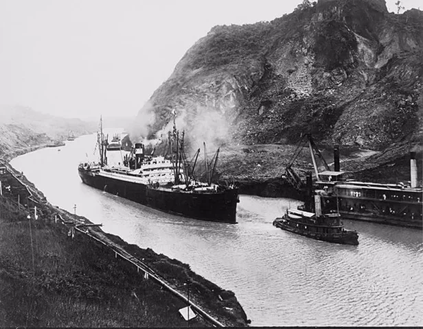 Opening of the Panama Canal