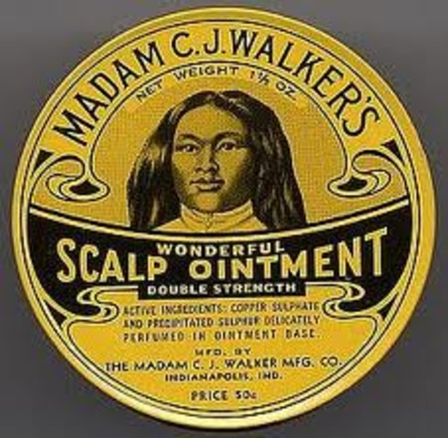 Creates her own hair shampoo and ointment.