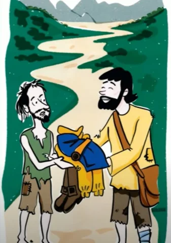 Adoptó la vida  de Jesús