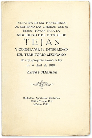 Law of April 6th, 1830