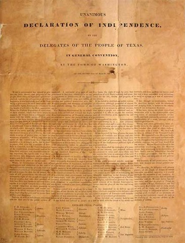 Convention of 1836 (Texas Declaration of Independence)