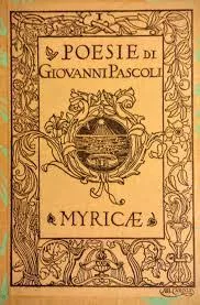 Prima edizione di Myricae di Pascoli