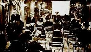 Prima proiezione cinematografica dei fratelli Lumière
