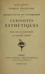 "Curiosités esthetiques"