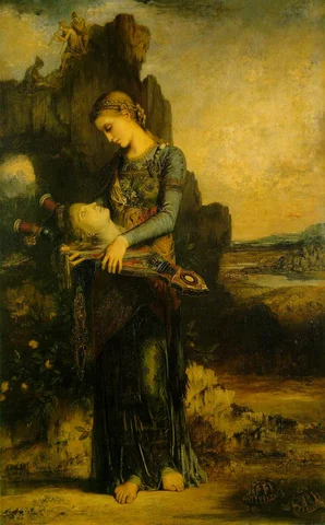Moreau dipinge Orfeo.