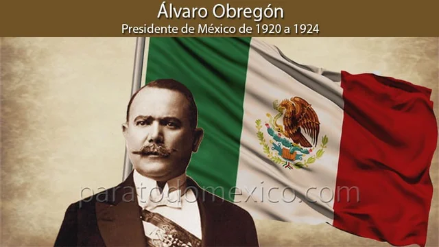 Álvaro Obregón asume la presidencia de México