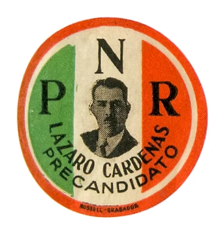 Lázaro Cárdenas y Partido de Revolución Mexicana