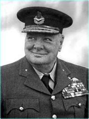 1941 Prime Minister Churchill's arrival